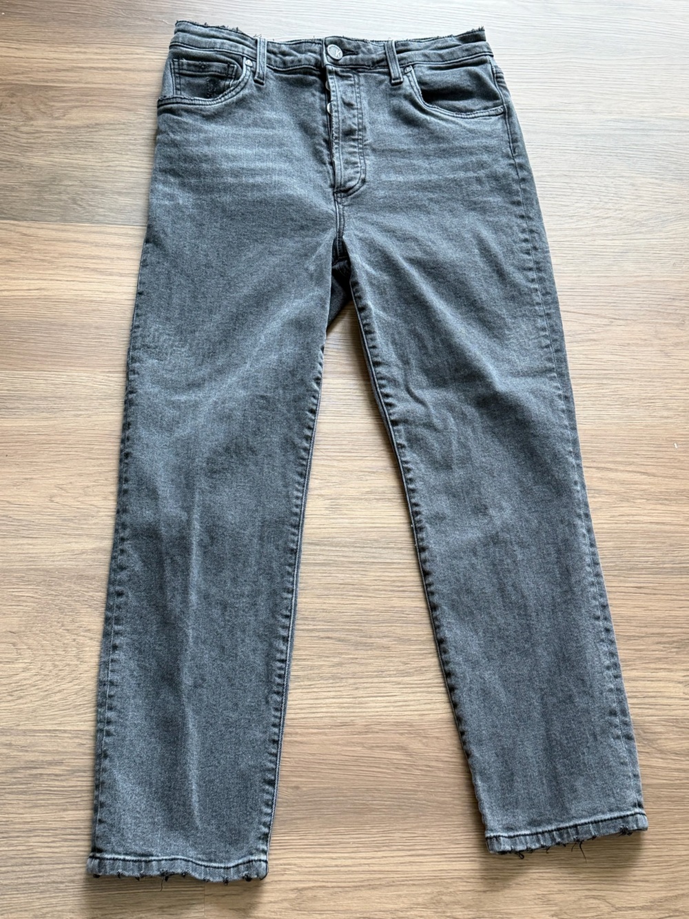 Kut from the Kloth Skinny Jeans in Charcoal Gray